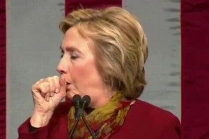 hilary-clinton-delivers-keynote-speech-through-four-minute-coughing-fit-300x200
